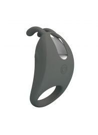 Серое эрекционное кольцо с вибрацией Master Ring - Baile - в Таганроге купить с доставкой