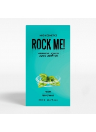 Жидкий вибратор Nuei Rock Me! с ароматом мяты - 20 мл. - Nuei cosmetics - купить с доставкой в Таганроге