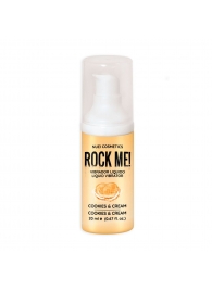 Жидкий вибратор Nuei Rock Me! с ароматом печенья и сливок - 20 мл. - Nuei cosmetics - купить с доставкой в Таганроге