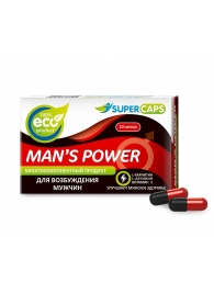 Возбуждающее средство Man’s power - 10 капсул (+1 в подарок) - SuperCaps - купить с доставкой в Таганроге