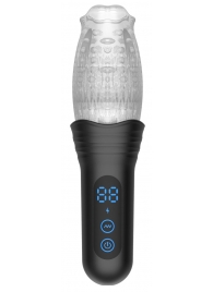 Автоматический мастурбатор Oral Sex Masturbator с функциями ротации, вибрации и фрикций - Secwell - в Таганроге купить с доставкой
