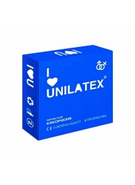 Классические презервативы Unilatex Natural Plain - 3 шт. - Unilatex - купить с доставкой в Таганроге