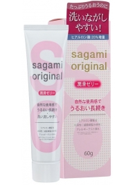 Гель-смазка на водной основе Sagami Original - 60 гр. - Sagami - купить с доставкой в Таганроге