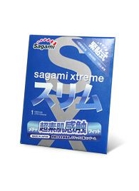 Презерватив Sagami Xtreme FEEL FIT 3D - 1 шт. - Sagami - купить с доставкой в Таганроге