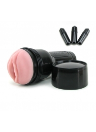Мастурбатор-вагина Fleshlight - Vibro Pink Lady Touch с вибрацией - Fleshlight - в Таганроге купить с доставкой