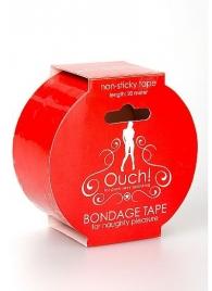 Красная лента для связывания Bondage Tape Red - Shots Media BV - купить с доставкой в Таганроге