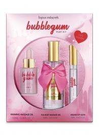 Набор средств для массажа и ласк Bubblegum Play Kit - Bijoux Indiscrets - купить с доставкой в Таганроге