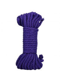 Фиолетовая верёвка для связывания и фиксации Bind Tie - 9,14 м. - Doc Johnson - купить с доставкой в Таганроге