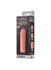 Фаллоудлинитель SUPER HERO Tempter - 16 см. - Lola Games - в Таганроге купить с доставкой