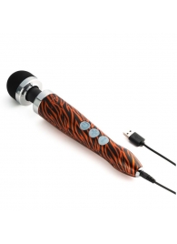 Беспроводной wand-вибратор Doxy Die Cast 3R с тигровым принтом на рукояти - 28 см. - Doxy в Таганроге Беспроводной wand-вибратор Doxy Die Cast 3R с тигровым принтом на рукояти - 28 см. - Doxy
