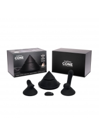 Конусный вибромассажер Cowgirl Cone с 2 насадками - CowGirl - купить с доставкой в Таганроге