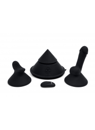 Конусный вибромассажер Cowgirl Cone с 2 насадками - CowGirl - купить с доставкой в Таганроге