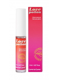 Возбуждающий блеск для губ Love Potion - 8 мл. - Love to Love - купить с доставкой в Таганроге