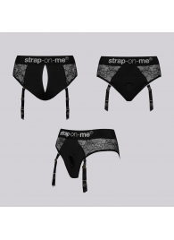 Трусики для фиксации насадок Strap-on-me Harness Lingerie Diva XS - Strap-on-me - купить с доставкой в Таганроге