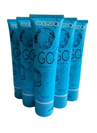 Набор из 5 пролонгирующих лубрикантов на водной основе Egzo Go (по 100 мл.) - EGZO - купить с доставкой в Таганроге