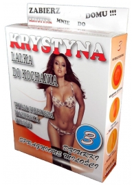 Надувная секс-кукла Krystyna - Boys of Toys - в Таганроге купить с доставкой