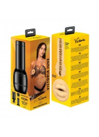 Мастурбатор-ротик Kiiroo Feel Victoria Mouth - Kiiroo - в Таганроге купить с доставкой
