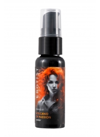 Гель с эффектом вибрации Volcano Of Passion со вкусом вишни - 25 мл. - Erotist Lubricants - купить с доставкой в Таганроге