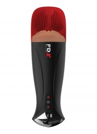 Мастурбатор-вагина в колбе с вибрацией Fuck-O-Matic Pro XL - Pipedream - в Таганроге купить с доставкой