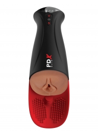 Мастурбатор-вагина в колбе с вибрацией Fuck-O-Matic Pro XL - Pipedream - в Таганроге купить с доставкой