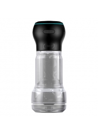 Набор PowerBlow   Feel Pocket Stroker Crystal: мастурбатор и интерактивная насадка - Kiiroo - в Таганроге купить с доставкой