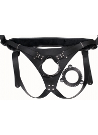 Пояс Hard Brutal для больших насадок - LOVETOY (А-Полимер) купить в Таганроге с доставкой в Orgasmix.ru Пояс Hard Brutal для больших насадок - LOVETOY (А-Полимер) - купить с доставкой в Таганроге