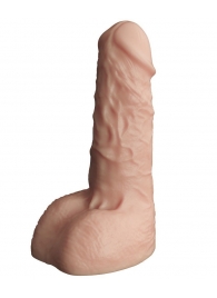 Телесный фаллоудлинитель с мошонкой Cock Next - 17 см. - LOVETOY (А-Полимер) - в Таганроге купить с доставкой