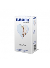 Особо тонкие презервативы Masculan Ultra Fine - 21 шт. - Masculan - купить с доставкой в Таганроге