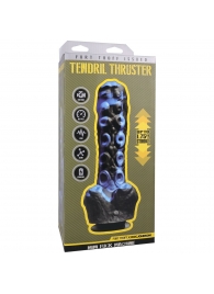 Черно-синяя мини-машина на присоске Tendril Thruster - 21,6 см. - Doc Johnson - купить с доставкой в Таганроге