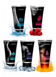 Набор из 5 лубрикантов JUJU (увлажняющий, Hot+, Long, Anal, малина) - JuJu - купить с доставкой в Таганроге Набор из 5 лубрикантов JUJU (увлажняющий, Hot+, Long, Anal, малина) - JuJu - купить с доставкой в Таганроге