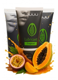 Набор из 3 съедобных лубрикантов JUJU со вкусом тропических фруктов - JuJu - купить с доставкой в Таганроге Набор из 3 съедобных лубрикантов JUJU со вкусом тропических фруктов - JuJu - купить с доставкой в Таганроге