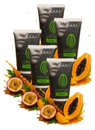 Набор из 5 съедобных лубрикантов JUJU со вкусом тропических фруктов - JuJu - купить с доставкой в Таганроге Набор из 5 съедобных лубрикантов JUJU со вкусом тропических фруктов - JuJu - купить с доставкой в Таганроге