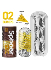 Мастурбатор Tenga Spinner DX 02 Bumps - Tenga - в Таганроге купить с доставкой