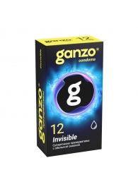 Супертонкие презервативы Ganzo Invisible - 12 шт. - Ganzo - купить с доставкой в Таганроге