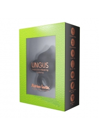 Черное эрекционное кольцо Lingus с вибрацией - Adrien Lastic - в Таганроге купить с доставкой