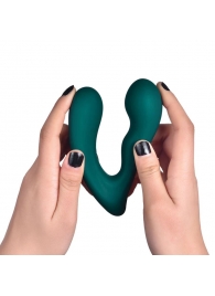 Темно-бирюзовый вибромассажер простаты Solstice X - Magic Motion - в Таганроге купить с доставкой