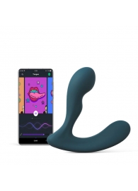 Темно-бирюзовый вибромассажер простаты Solstice X - Magic Motion - в Таганроге купить с доставкой