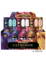 Набор из 15 мастурбаторов Catherine Olga - Baile - в Таганроге купить с доставкой