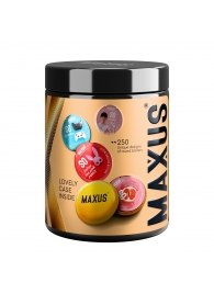 Точечные презервативы MAXUS 2000 Amazing Dots с железным кейсом - 12 шт. - Maxus - купить с доставкой в Таганроге