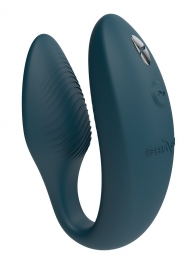 Зеленый вибратор для пар We-Vibe Sync 2 с пультом ДУ - We-vibe купить в Таганроге с доставкой в Orgasmix.ru Зеленый вибратор для пар We-Vibe Sync 2 с пультом ДУ - We-vibe