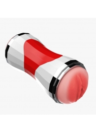 Двусторонний мастурбатор в колбе Power Grip Cup - вагина и ротик - Boys of Toys - в Таганроге купить с доставкой