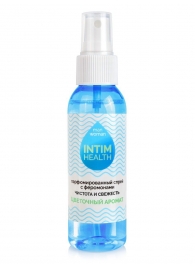 Парфюмированный спрей Intim Health для нижнего белья и тела с цветочным ароматом - 95 мл. -  в Таганроге Парфюмированный спрей Intim Health для нижнего белья и тела с цветочным ароматом - 95 мл. -