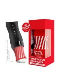 Набор Tenga Vacuum Gyro Roller 3s: мастурбатор и устройство для вращения и создания вакуума - Tenga - в Таганроге купить с доставкой Набор Tenga Vacuum Gyro Roller 3s: мастурбатор и устройство для вращения и создания вакуума - Tenga - в Таганроге купить с доставкой