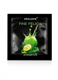 Саше съедобной оральной смазки OraLove с ароматом фейхоа - 3 гр. - Биоритм - купить с доставкой в Таганроге Саше съедобной оральной смазки OraLove с ароматом фейхоа - 3 гр. - Биоритм - купить с доставкой в Таганроге