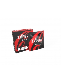 Презервативы с ароматом колы Expert Cola - 3 шт. - Expert - купить с доставкой в Таганроге