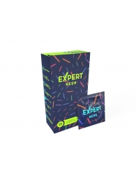 Светящиеся в темноте презервативы Expert Neon - 15 шт. - Expert - купить с доставкой в Таганроге
