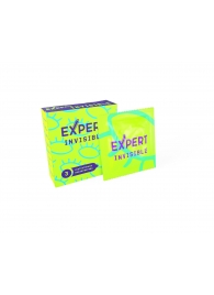 Ультратонкие презервативы Expert Invisible - 3 шт. - Expert - купить с доставкой в Таганроге
