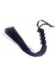 Черная силиконовая плеть - 37 см. - Boys of Toys - купить с доставкой в Таганроге