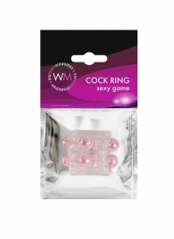 Прозрачная насадка на пенис с цветными шариками - Erowoman-Eroman - в Таганроге купить с доставкой