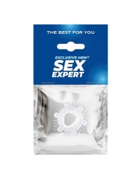 Стимулирующая насадка на пенис с несколькими видами рельефа - Sex Expert - в Таганроге купить с доставкой